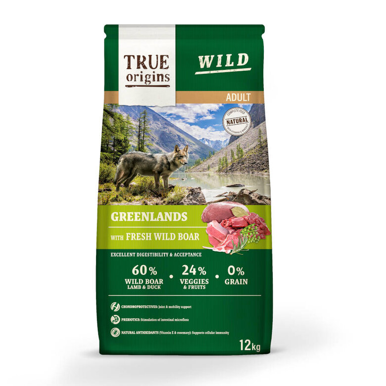 True Origins Wild Greenlands pienso para perros, , large image number null